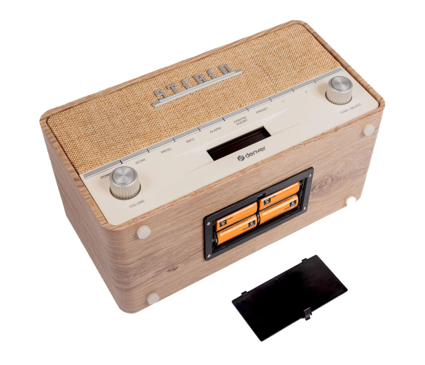 Denver Radio DAB+/FM Denver DAB-36LW z drewnianą obudową light wood - 1535067 - zdjęcie 4